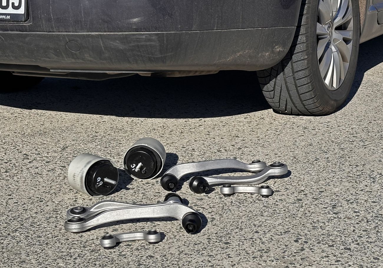 Motorbevestigingen en draagarmen