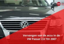 Hoe vervangt u de accu in de VW Passat 2.0 TDI 2007?
