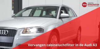 Hoe wordt het cabineluchtfilter in de Audi A3 vervangen?