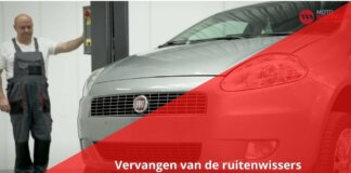 Vervangen van de ruitenwissers van de FIAT Grande Punto 1.9 MultiJet 120 2006